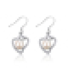 Personalidad de la moda de las mujeres Freshwater Shell Pearl Earrings